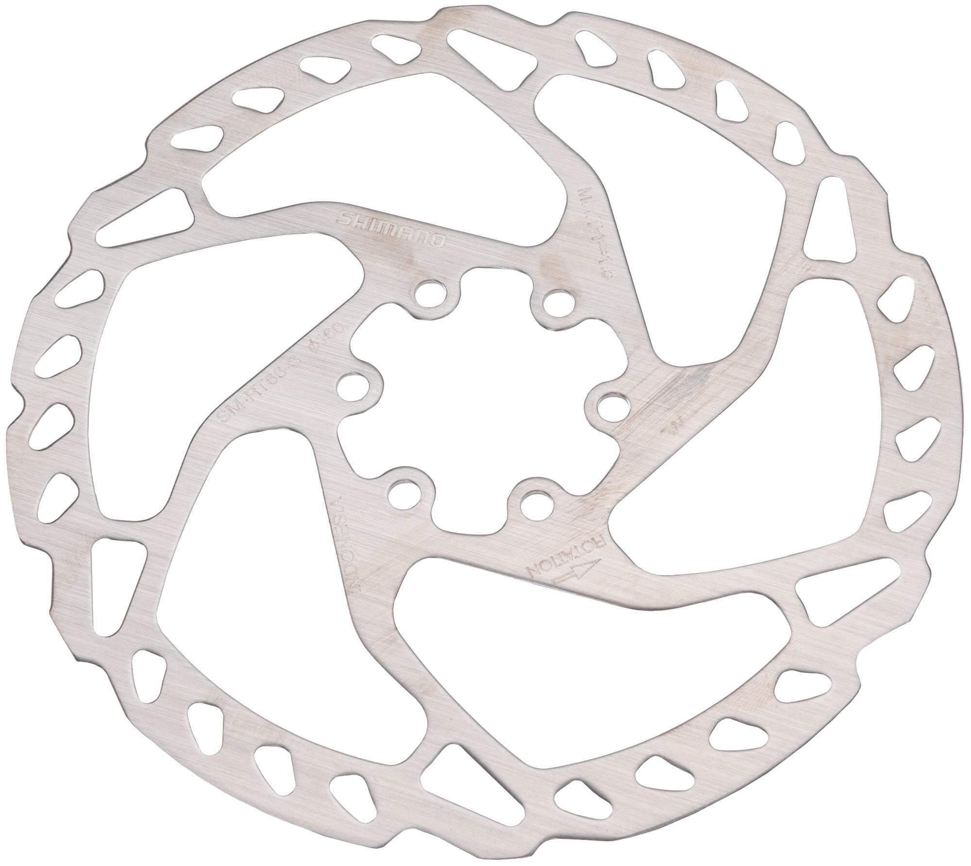 Shimano remschijf sm-rt66 shim.brake rotors 160mm 6l rt66s