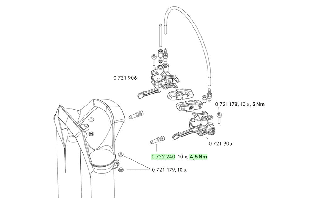 Magura quick release bolt for firmtech evo2 evolution (2 pcs)