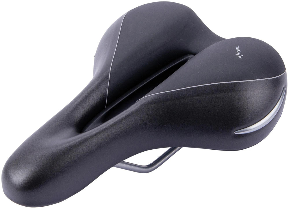 Contec zadel elliptic + ct elliptic+ saddle city tour, men's black si