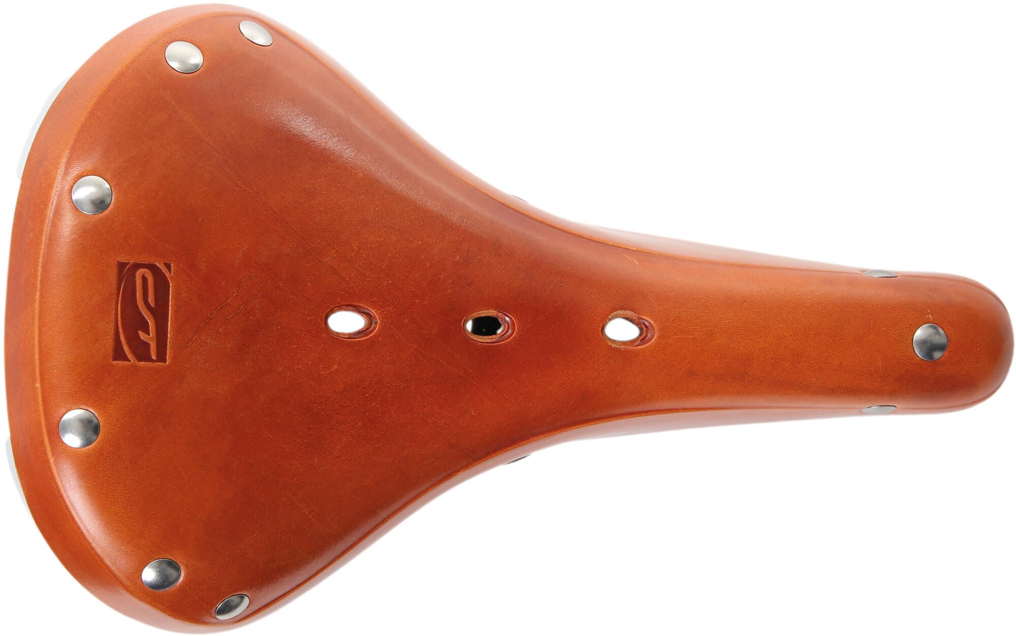Contec zadel classic exclusiv trekking ct saddle cl. excl. trek. leater unisex honey