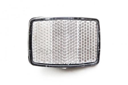 Witte reflector incl. beugel