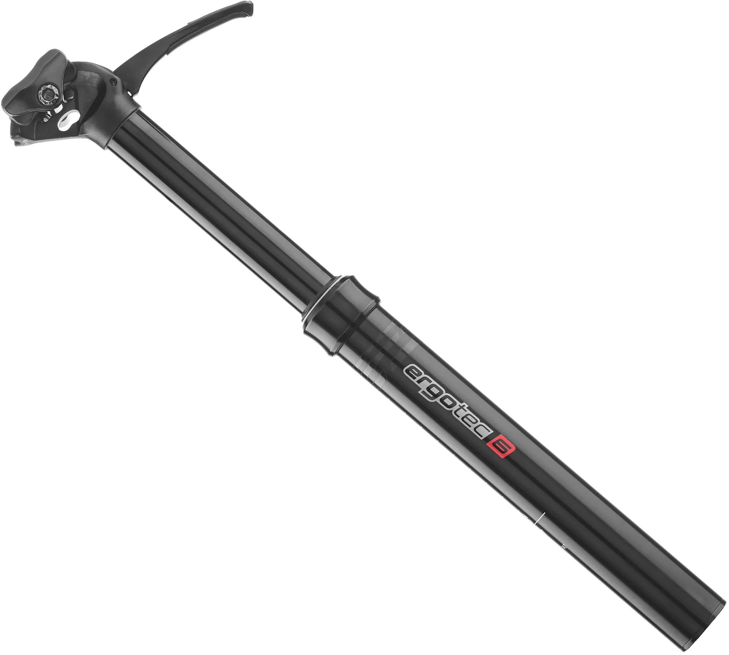 Elvedes ergotec zadelpen omhoog en omlaag verstelbaar ø27,2 390mm zwart