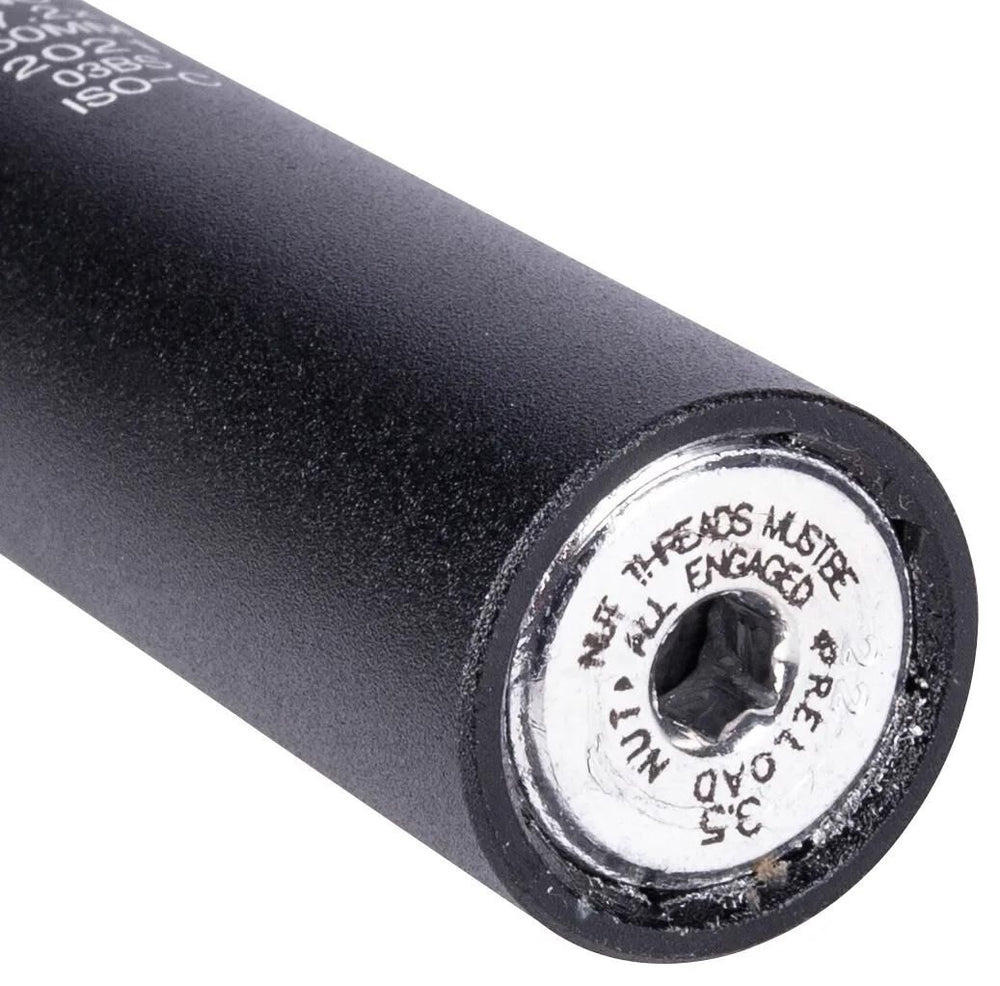 Contec geveerde zadelpen kano ct spring saddle post. ka 30.9 x 350 black