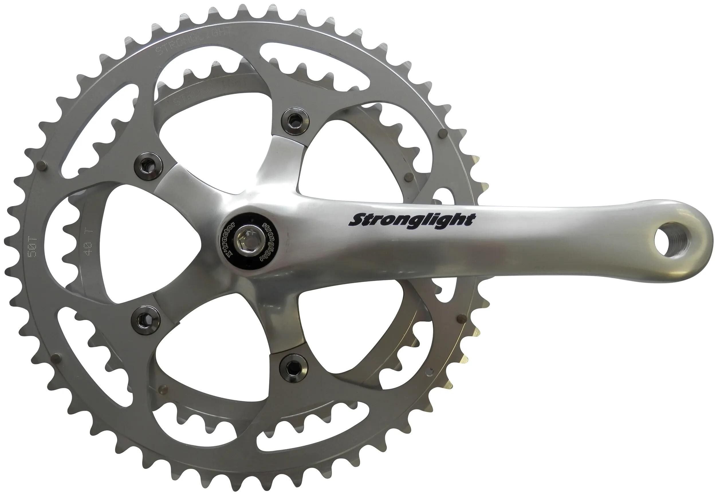 Stronglight kettenradgarnitur impact compact crankset strongl.impact compact 2sp 48 34 170mm