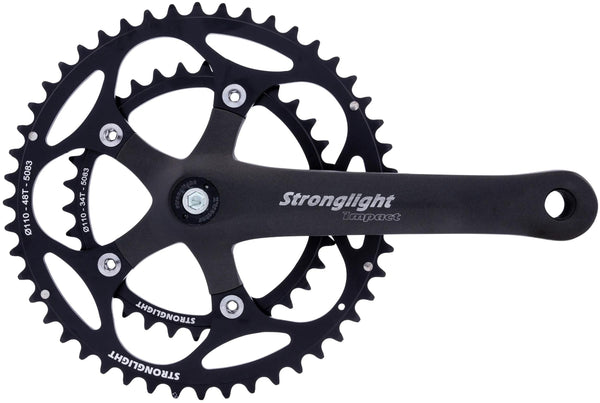 Stronglight crankstel impact compact crankset strongl.impact compact 34 48t 170mm