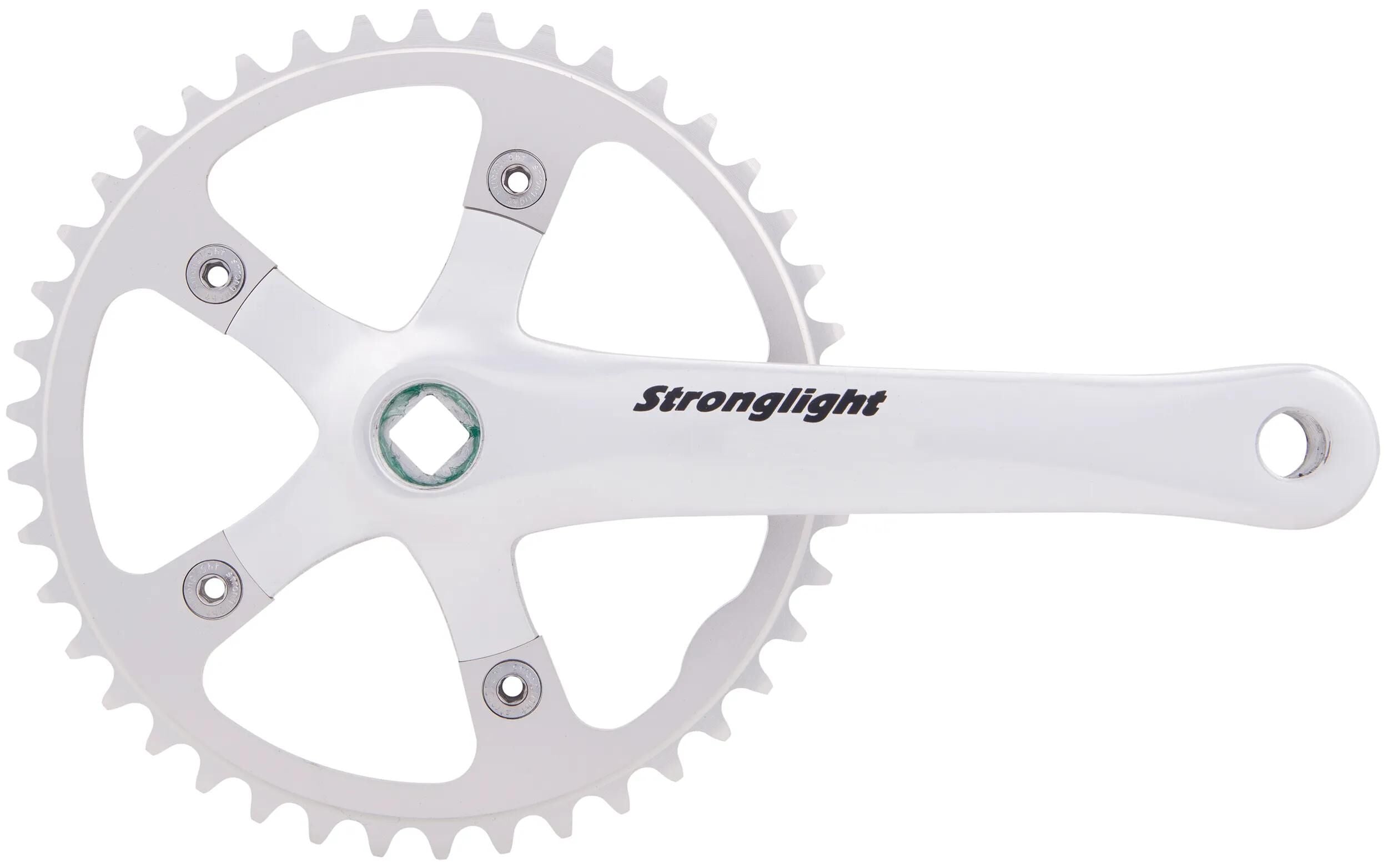 Stronglight kettenradgarnitur impact crankset strongl.impact anodized silver