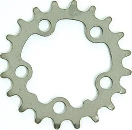 Stronglight kettenblatt chain ring strongl. mtb cd58mm 22t steel sil.