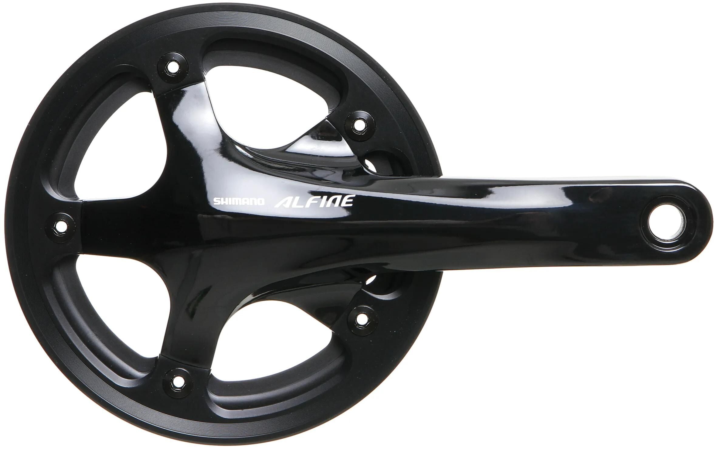 Shimano alfine fc-s501 crank with single chainguard | 39 zähne