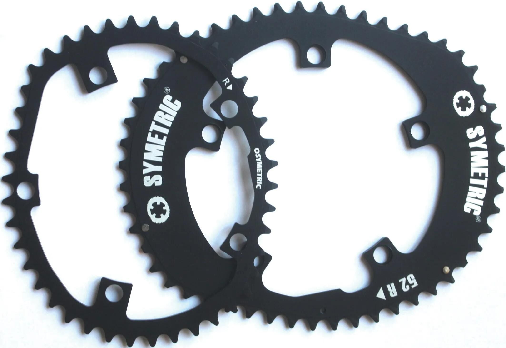 O.symetric kettenblatt chain ring 38 52t kit