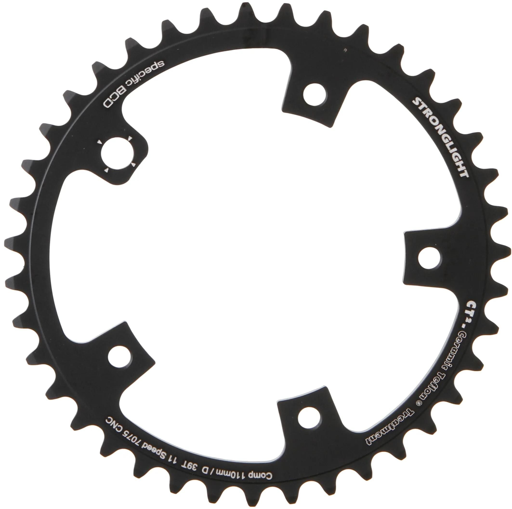 Stronglight kettenblatt ct2 chain ring strongl.ct2 42t 110mm campa sr eps