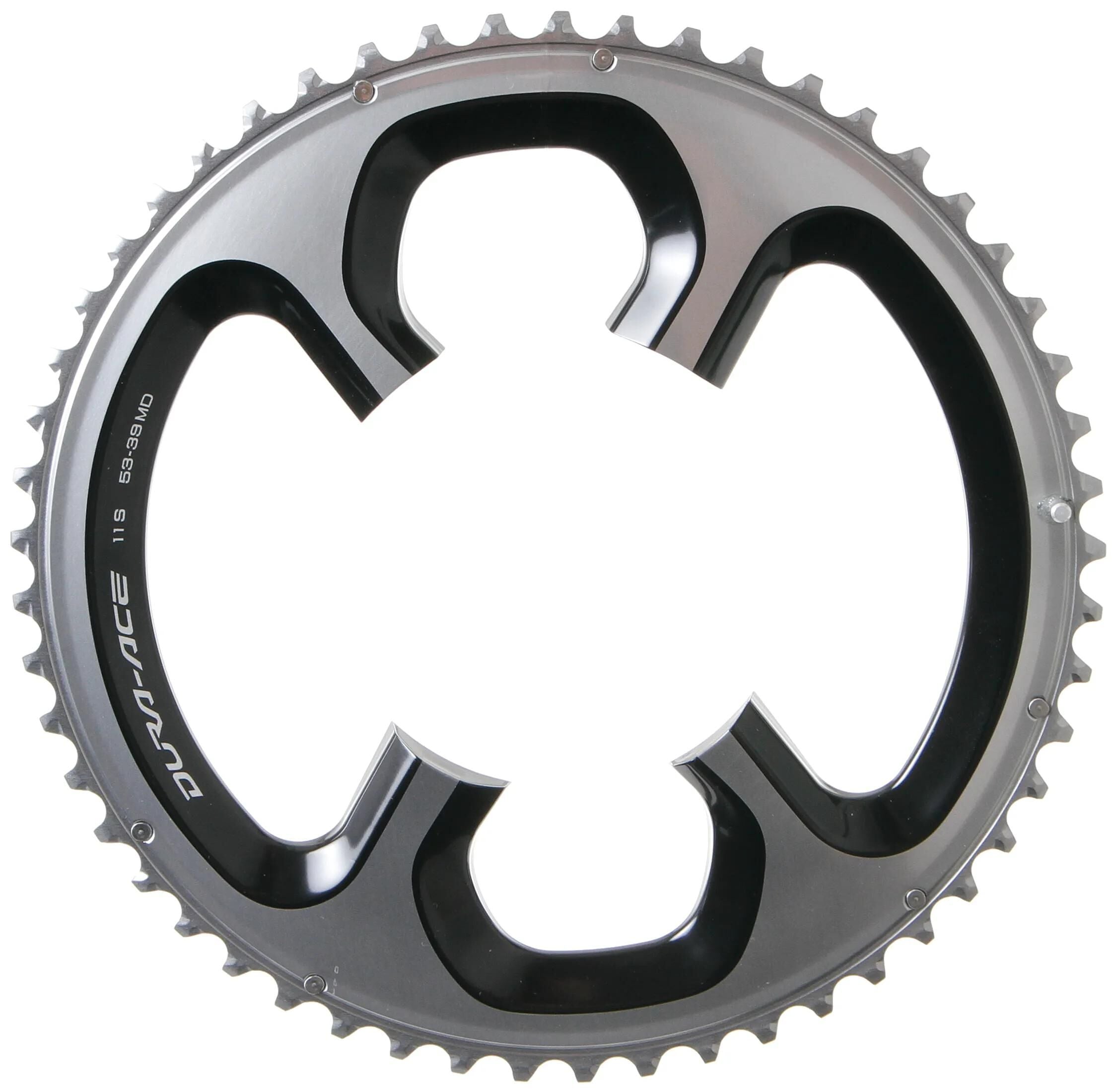 Shimano kettenblatt dura ace fc-9000 chain ring shim. duraace 53t.4-arm,110mm,fc9000