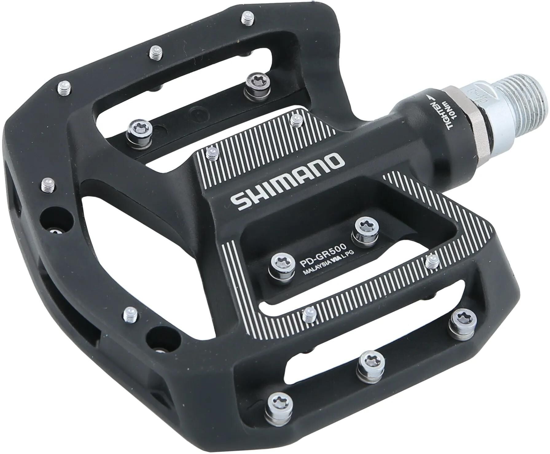 Pédalier VTT BMX Shimano PD-GR500 plate-forme - noir