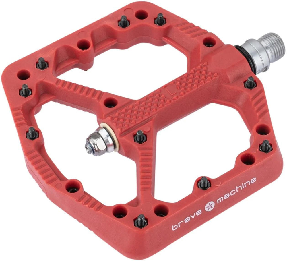 Brave pedaal freeride 1 plat.pedal freeride 1 red