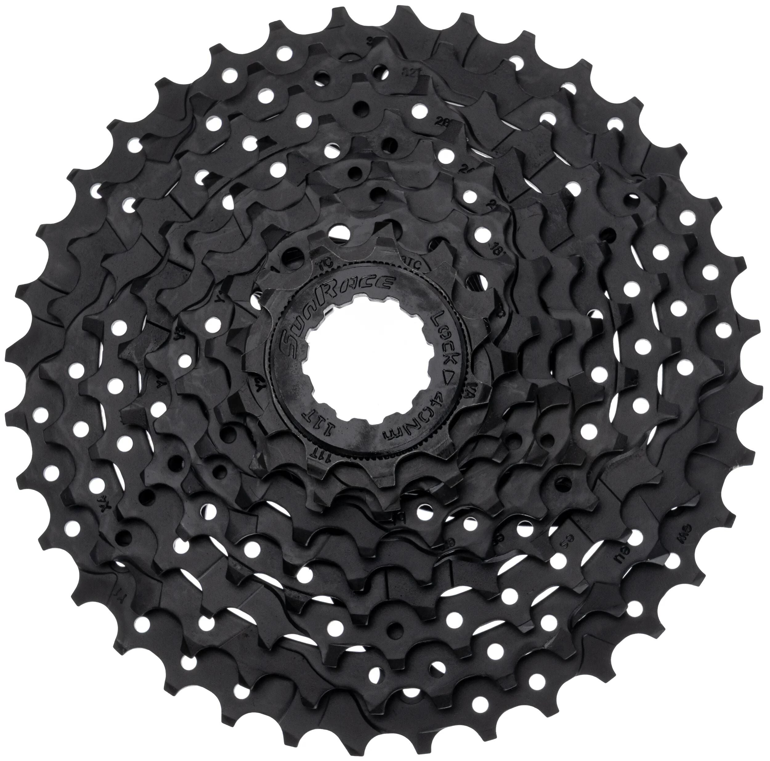 Sunrace kassette csu989aw cassette csu98 9f. f.cues 11-36 black
