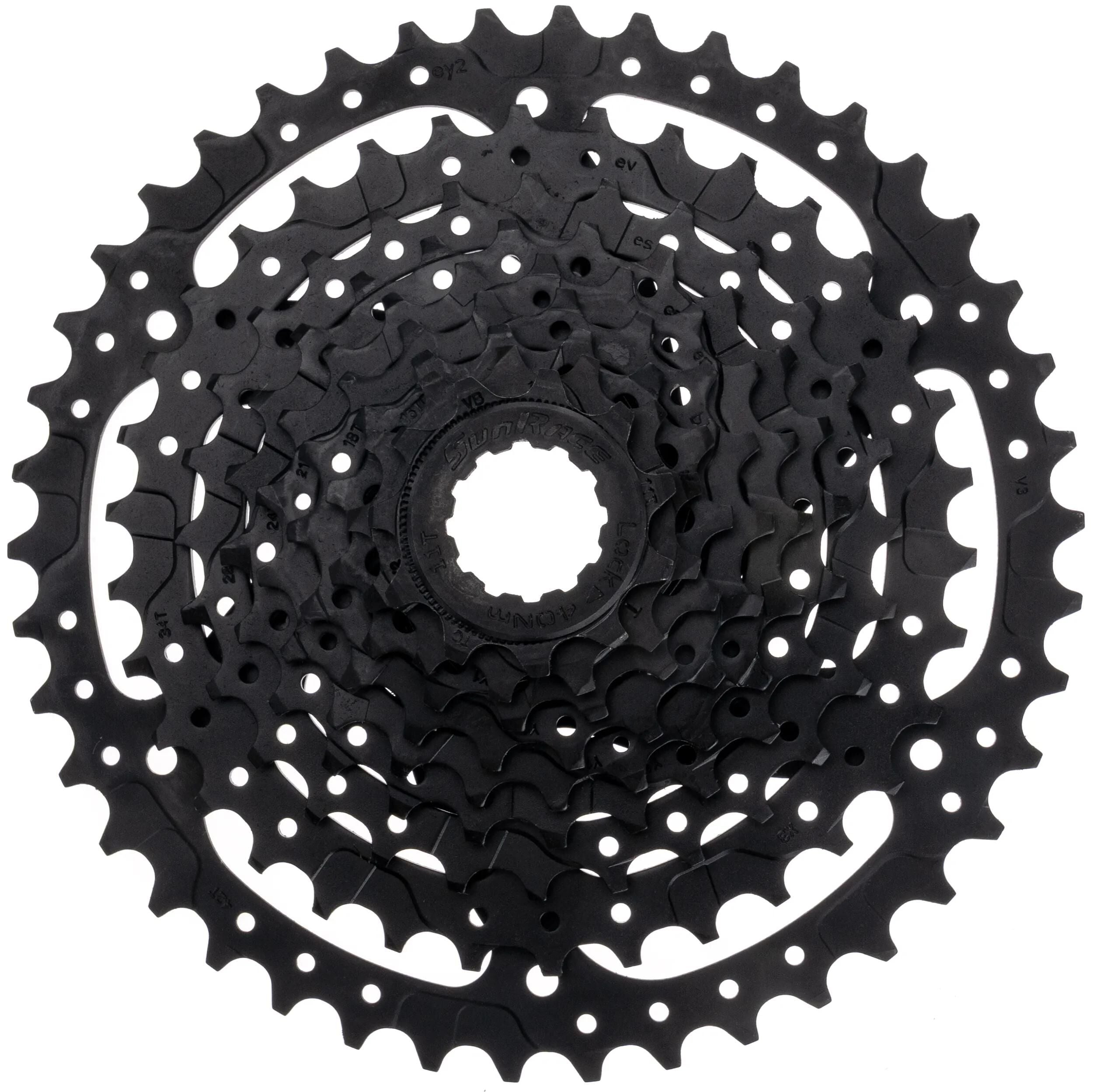 Sunrace kassette csu9809a cassette csu980 9f. f.cues 11-42 black
