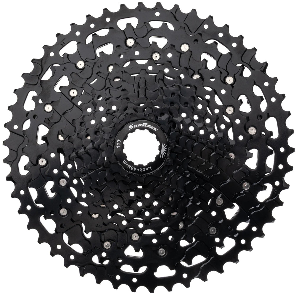 Sunrace kassette csux400 700 cassette csux400 11f.f.cues 11-50 black