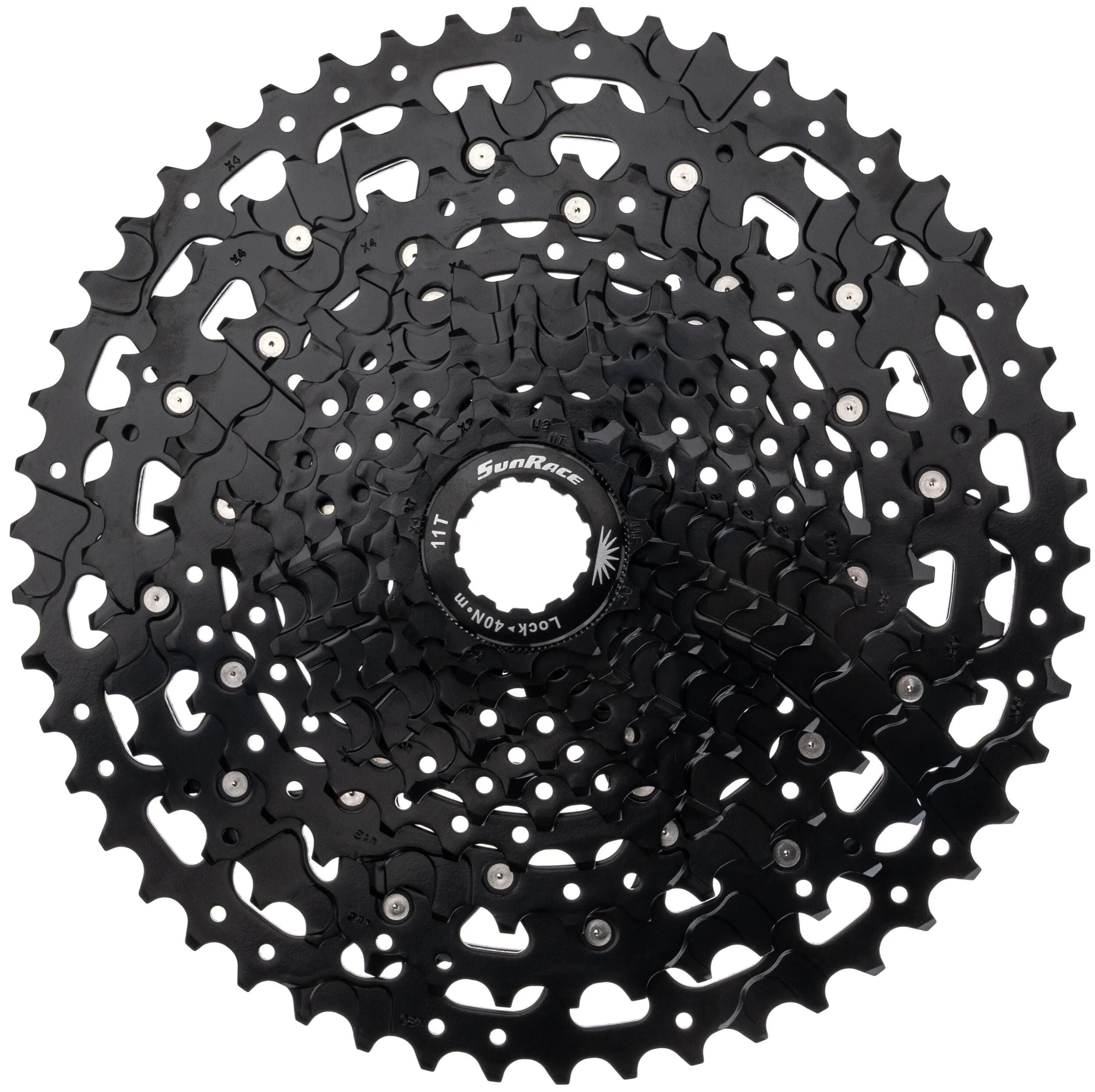 Sunrace kassette csux400 700 cassette csux400 11f.f.cues 11-50 black