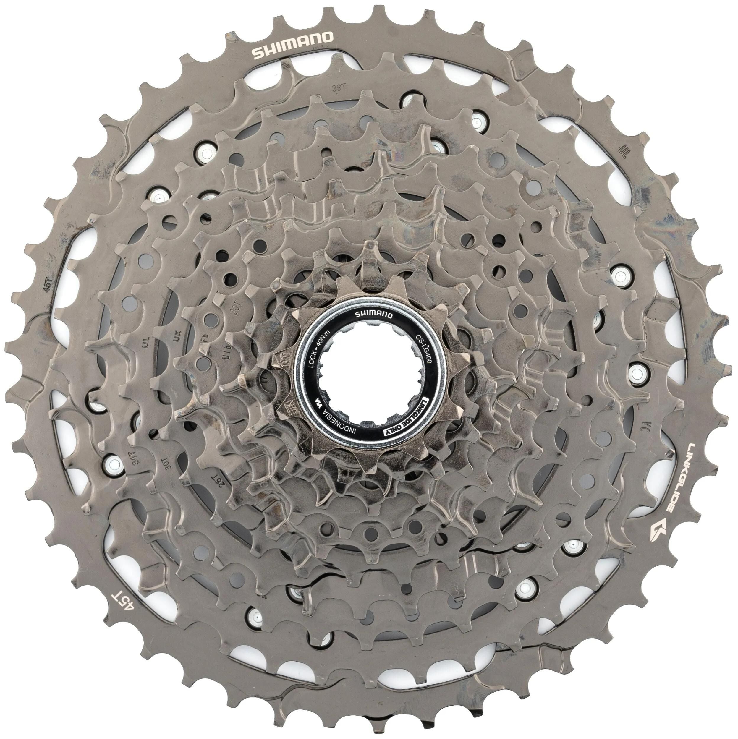 Shimano cassettekeu 11v 11-45t cs-lg400 zwart