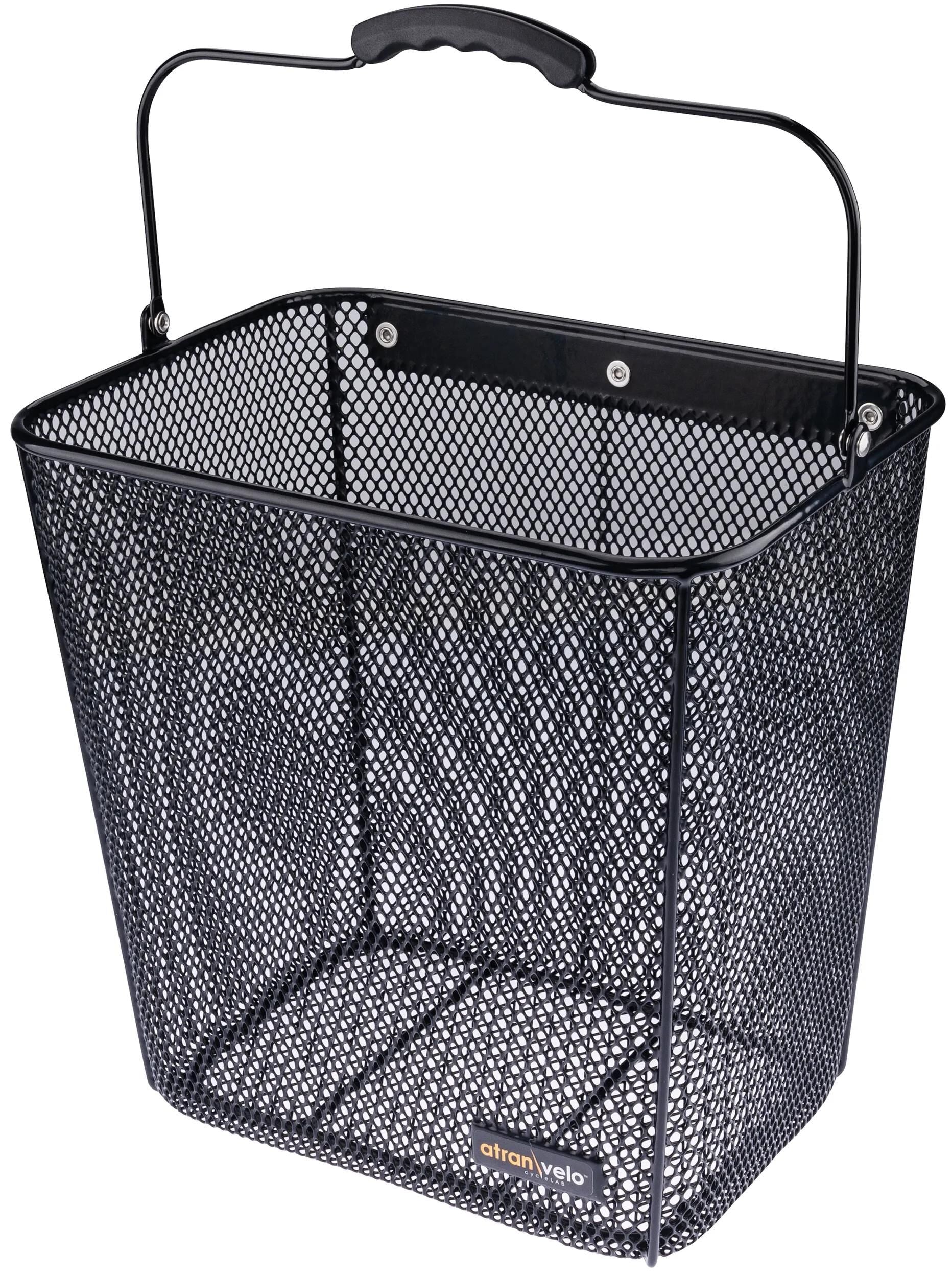 Atranvelo korb daily side fr.basket daily side black