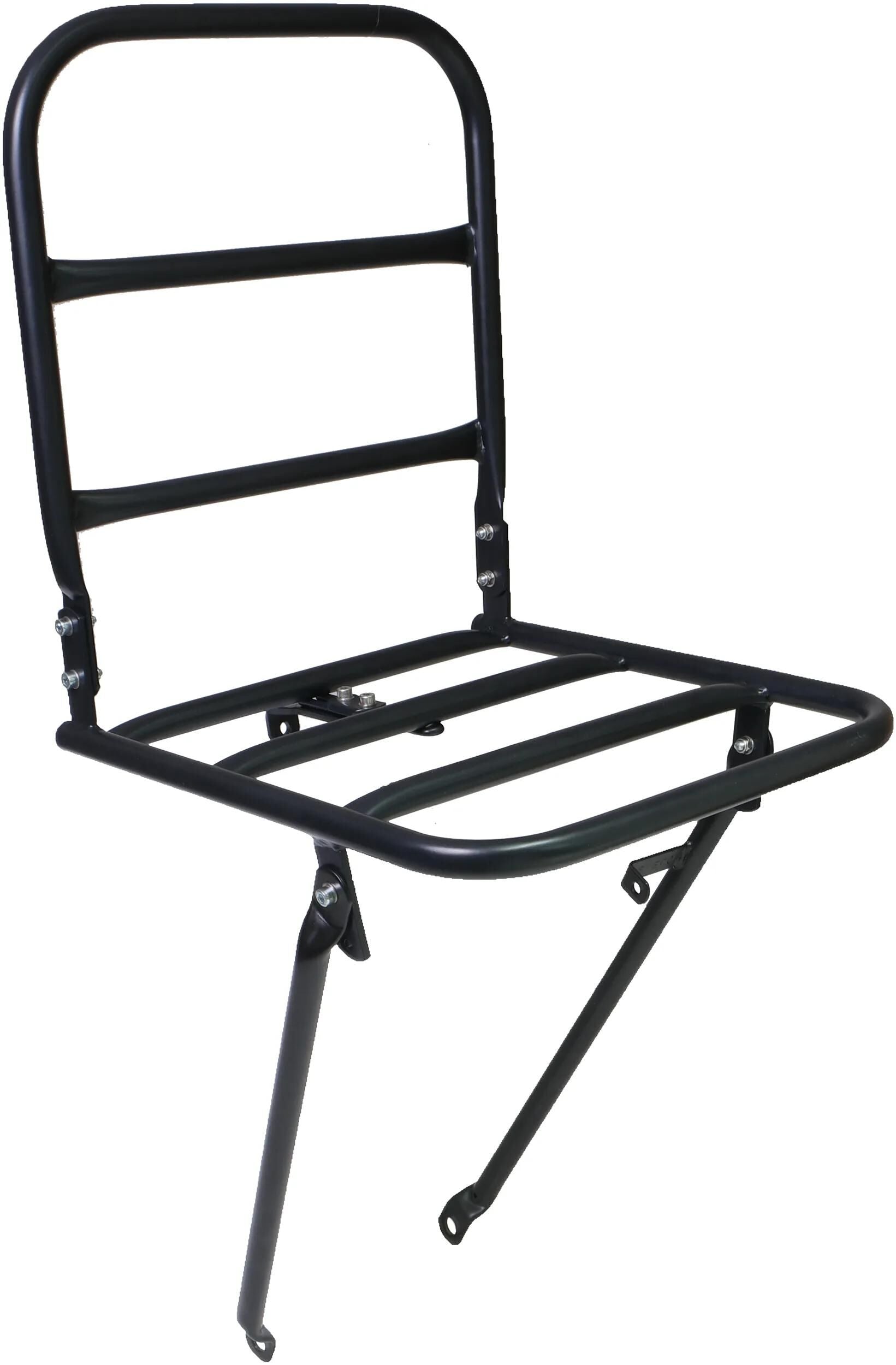 Steco gepäckträger fr.carrier 26 28 ,steel,matt black