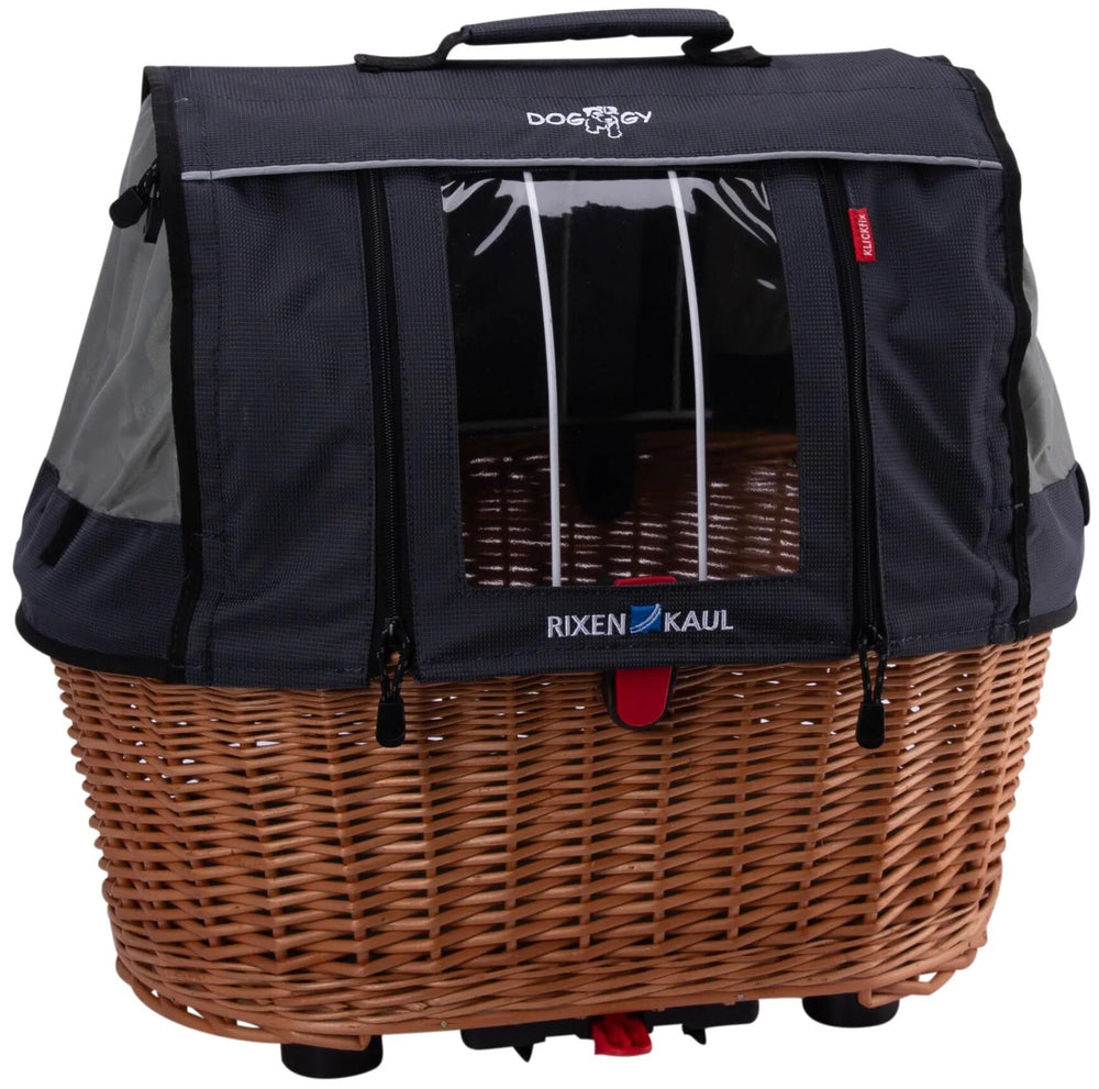 Klickfix rieten dierenmand doggy basket plus rear animal basket r k doggy basket plus wicker