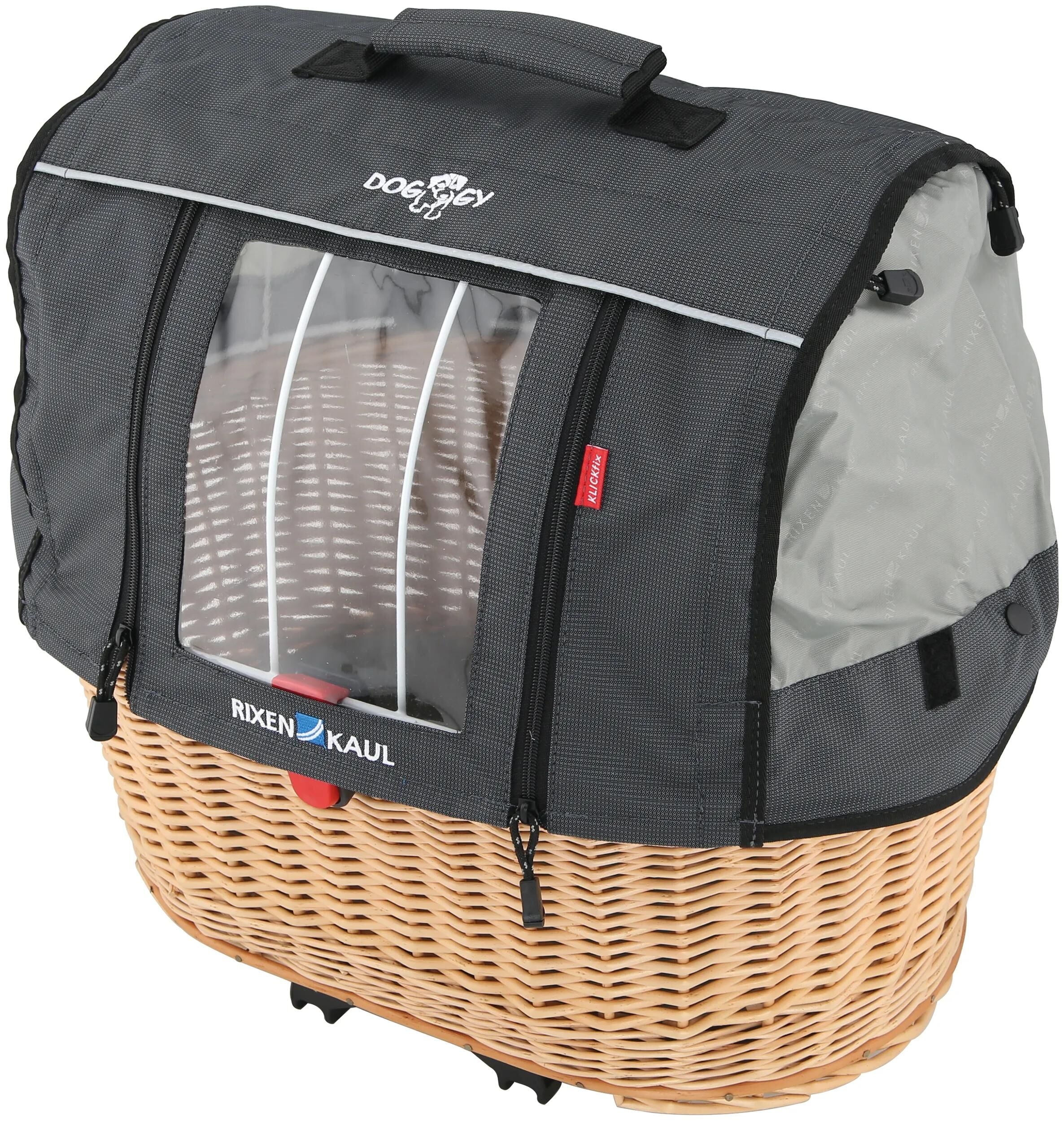 Klickfix tierkorb doggy basket rear animal basket r k doggy basket wicker