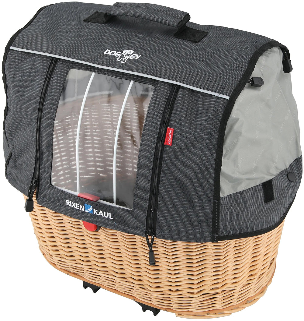 Klickfix rieten dierenmand doggy basket rear animal basket r k doggy basket wicker
