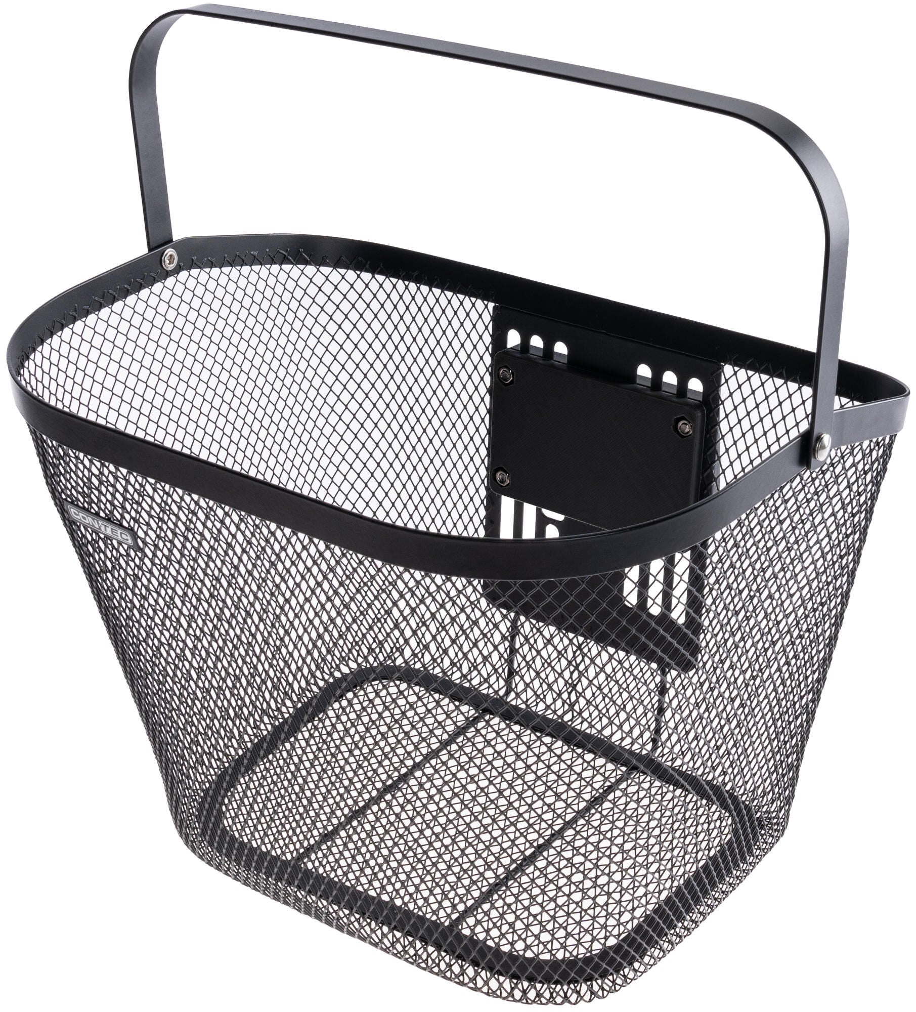 Contec fietsmand, voorop cappu kf ct vr-basket cappu kf ste 35x26x25 cm black