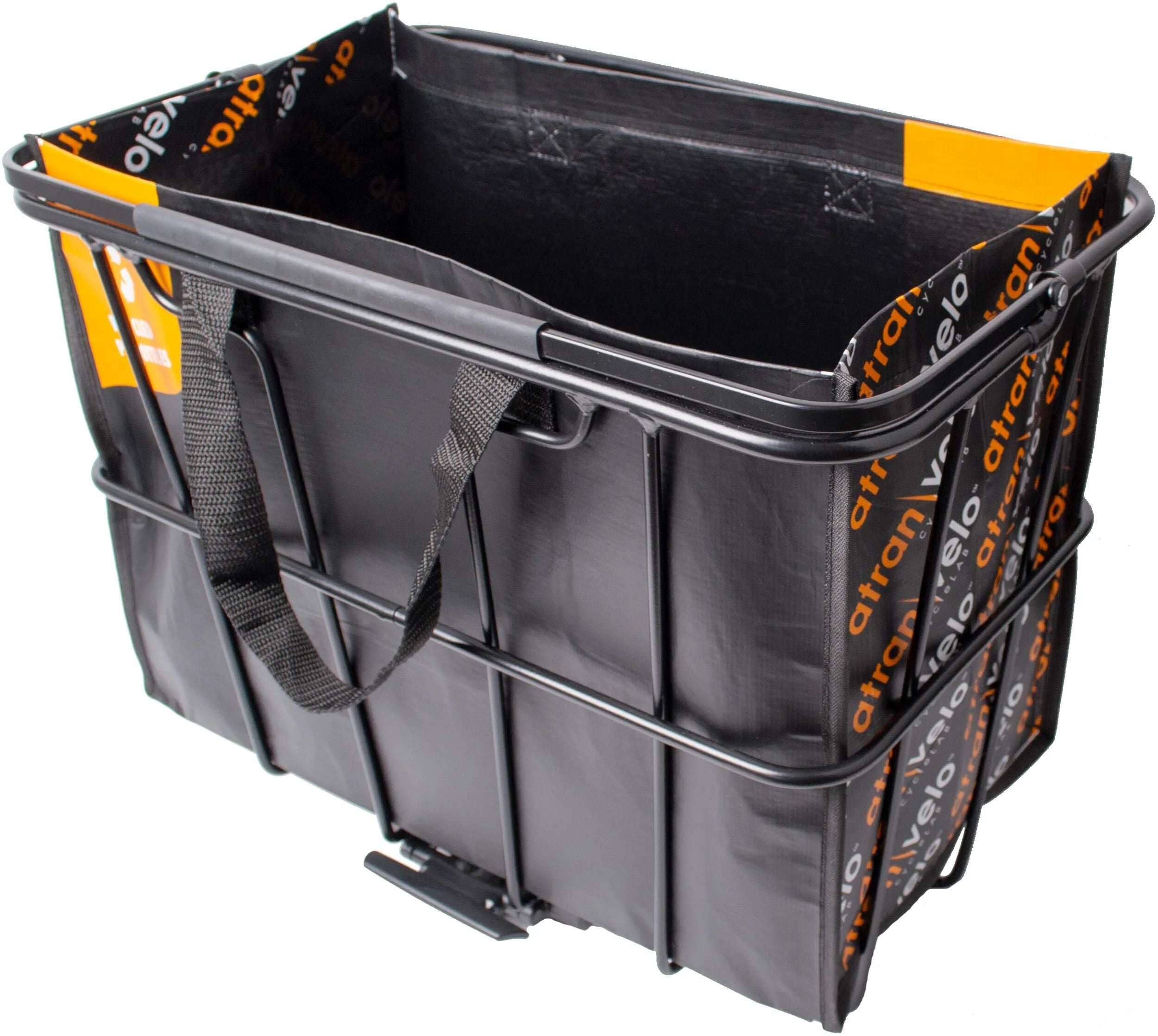Atranvelo korb grocery avs rear basket grocery avs black