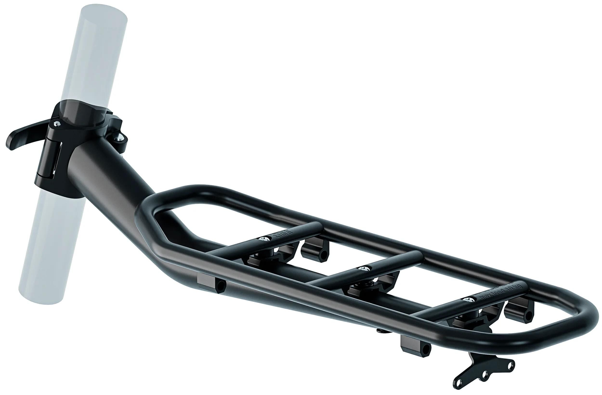 Racktime clipit 2.0 zadelpen bagagedrager zwart