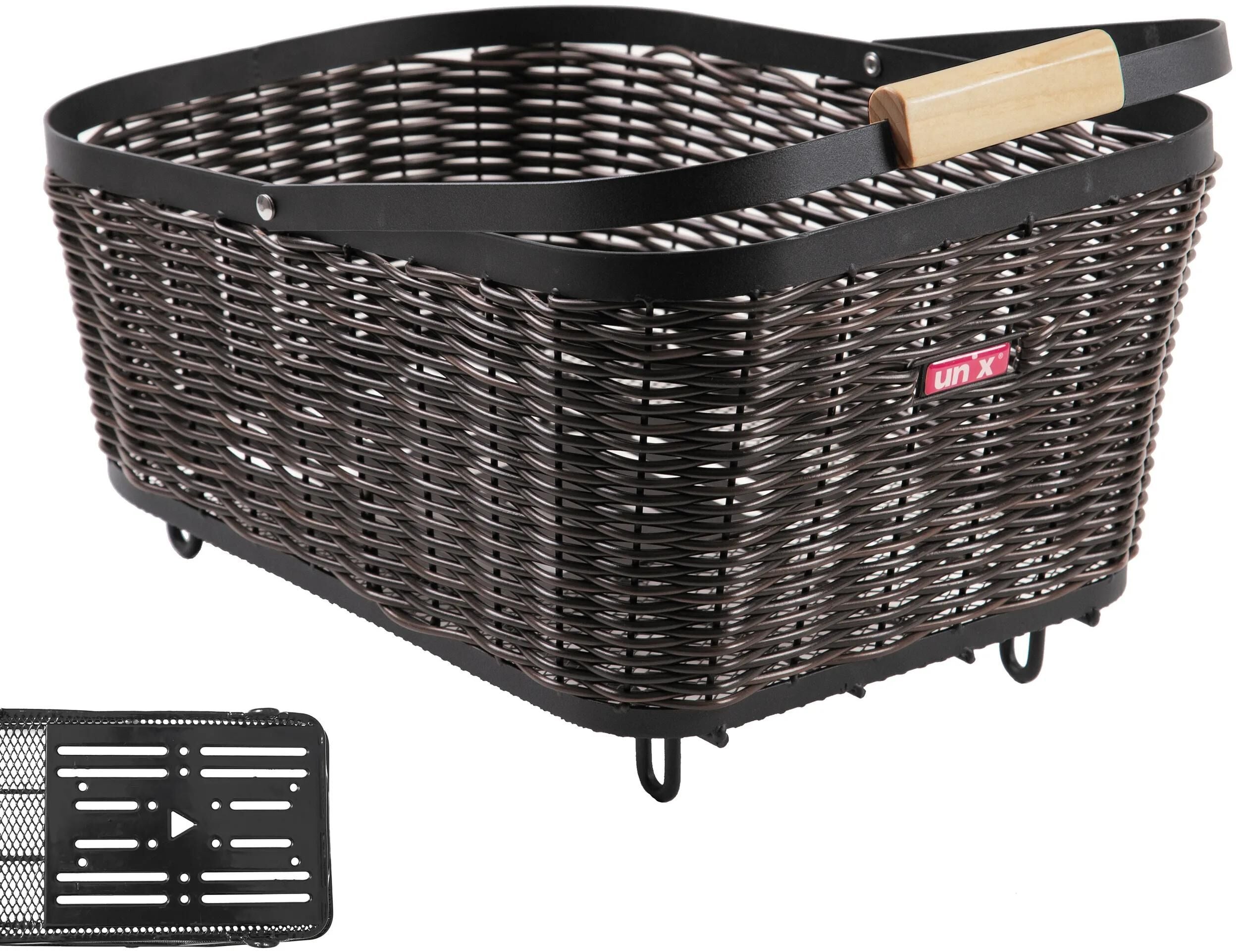 Unix korb baldo universal system rear basket baldo universal system brown