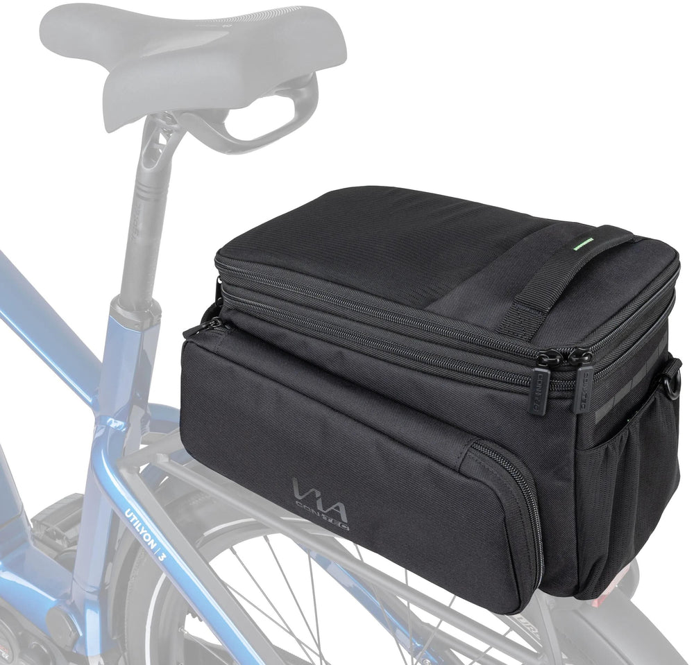 Contec gepäckträgertasche via explorer ct pannier bag via explorer rt black