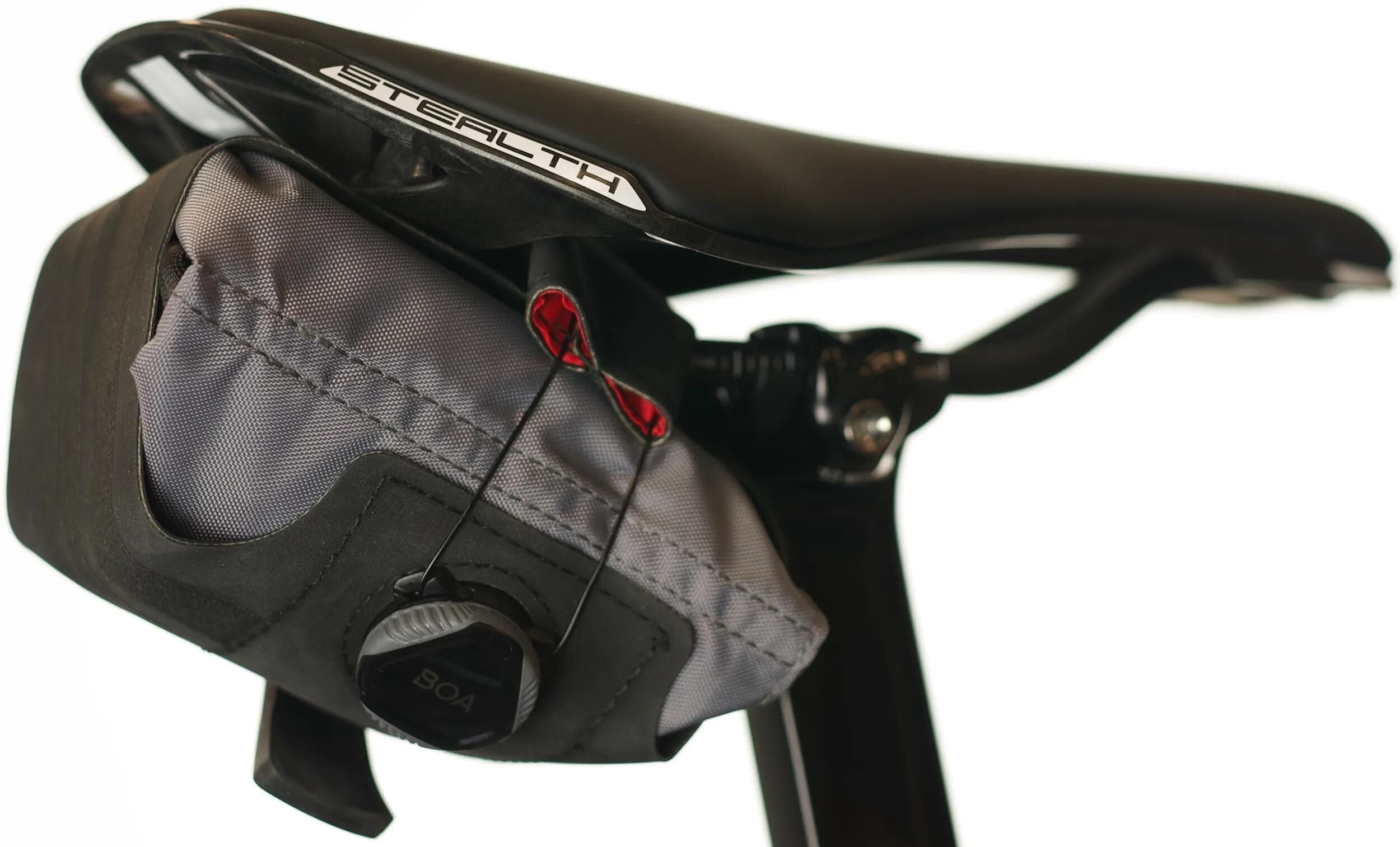 Silca satteltasche asymmetrico saddle bag asymmet. grey red
