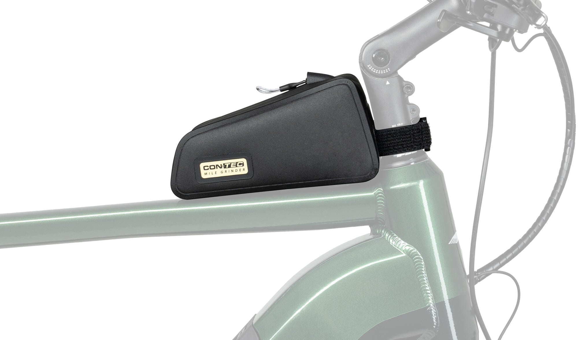 Contec frametas mile grinder top tube 1.2 ct frame bag mile grinder top tube 1.2