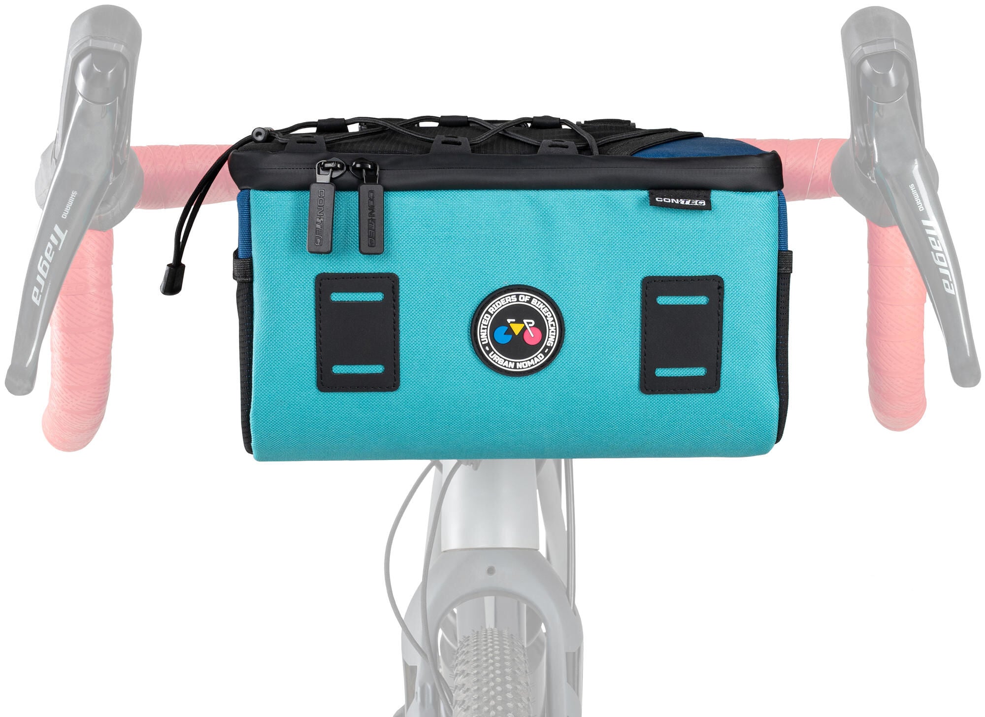 Contec stuurtas urban nomad front 4.2 . ct handlebar bag urban nomad front 4.2 turquoise