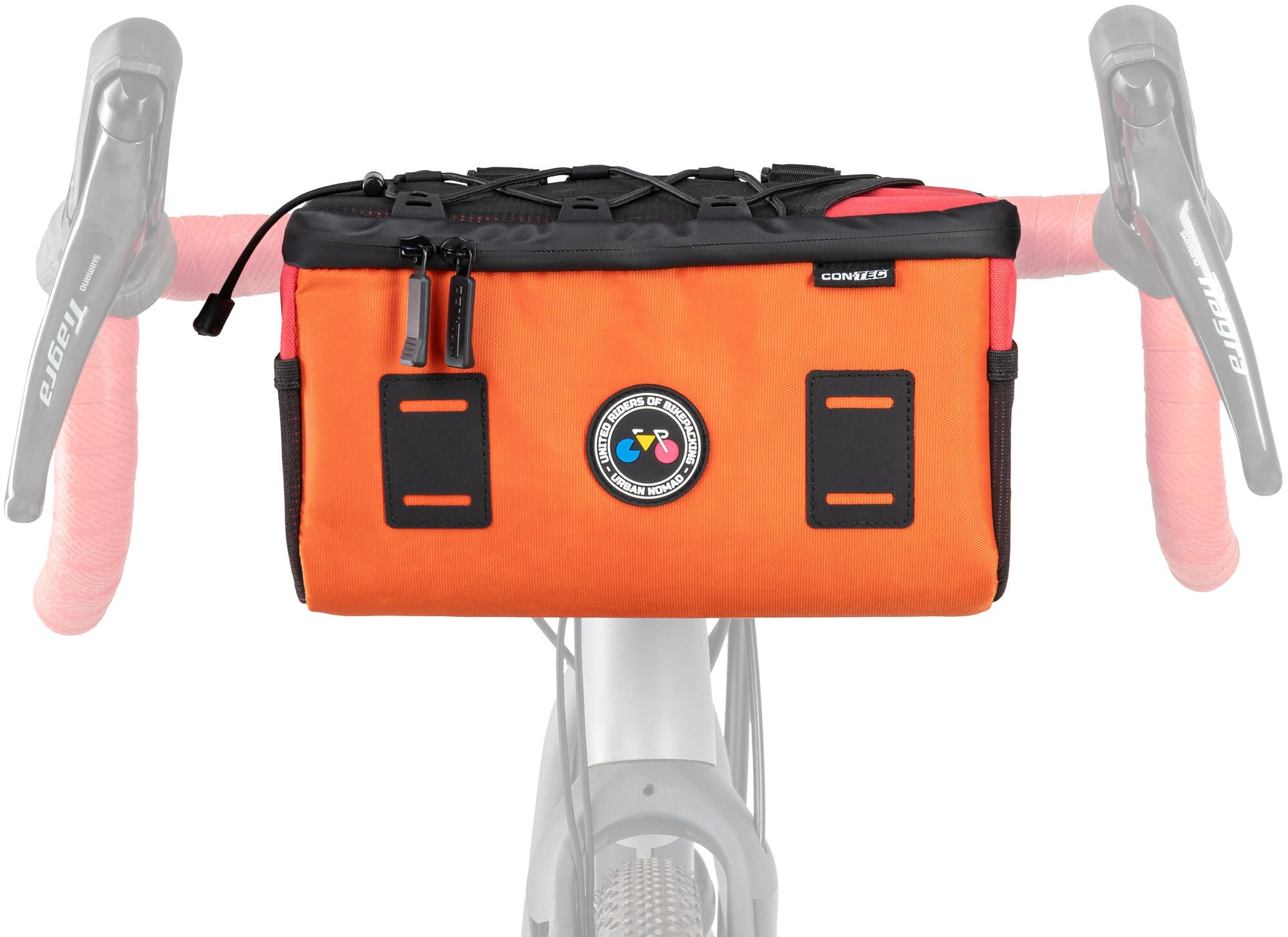 Contec stuurtas urban nomad front 4.2 . ct handlebar bag urban nomad front 4.2 orange