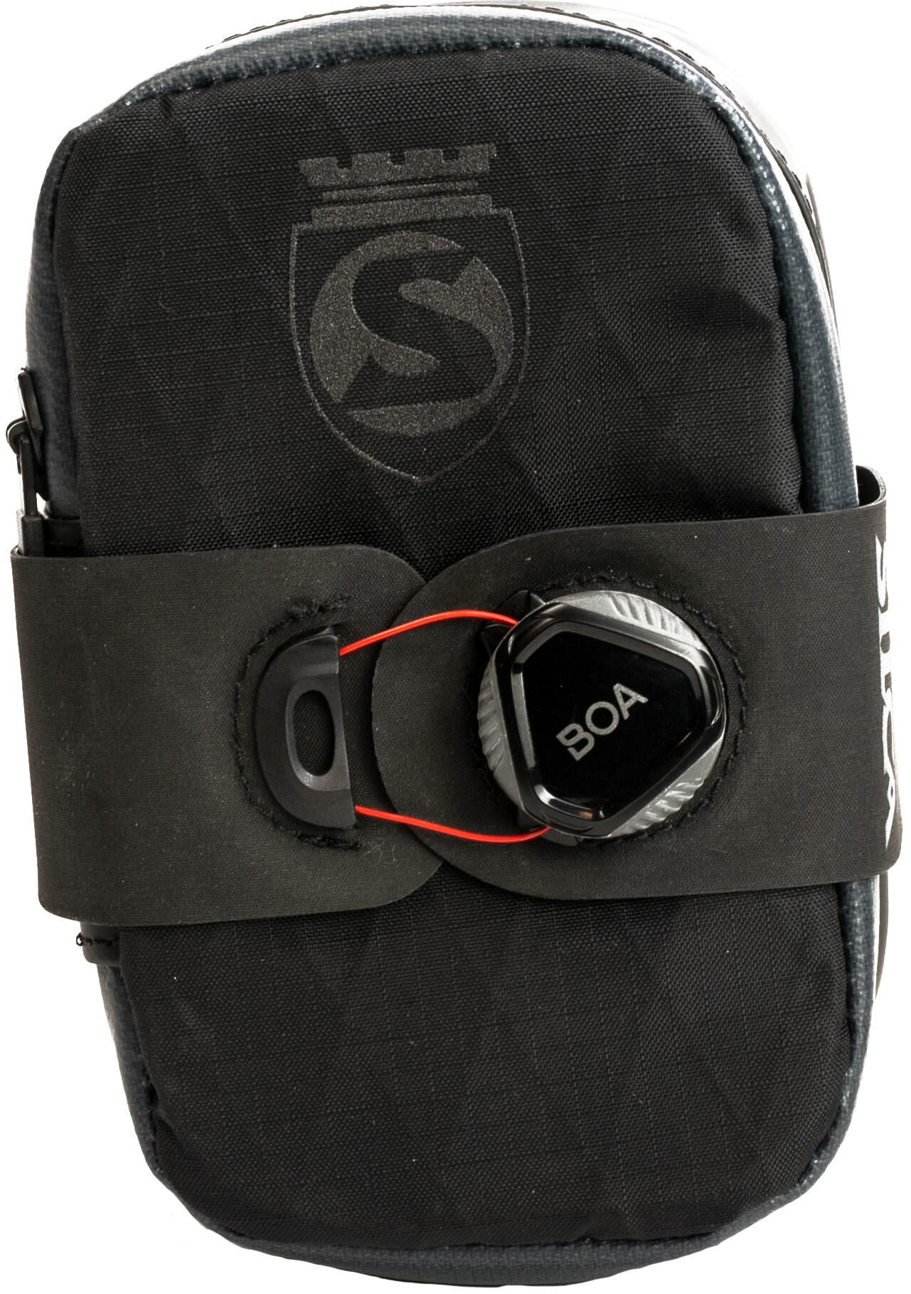 Silca zadeltas mattone grande saddle bag mattone grande black red