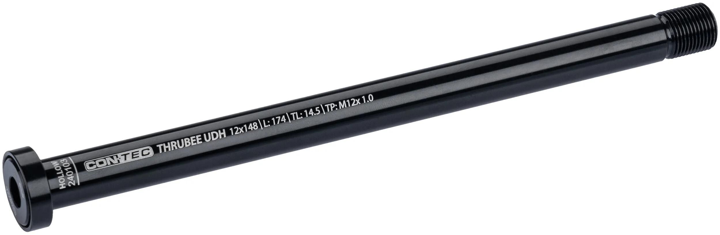 Contec hinterradsteckachse thrubee udh ct rear thru axle thrubee udh 174mm