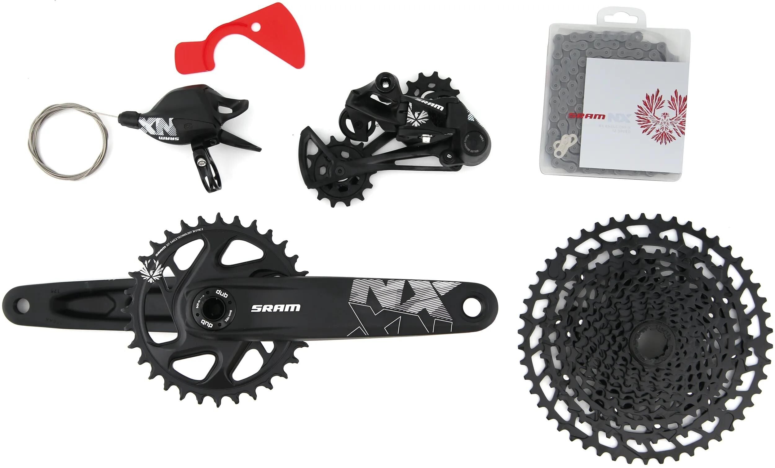 Sram schaltgruppen-set nx eagle shift.group set nx eagle
