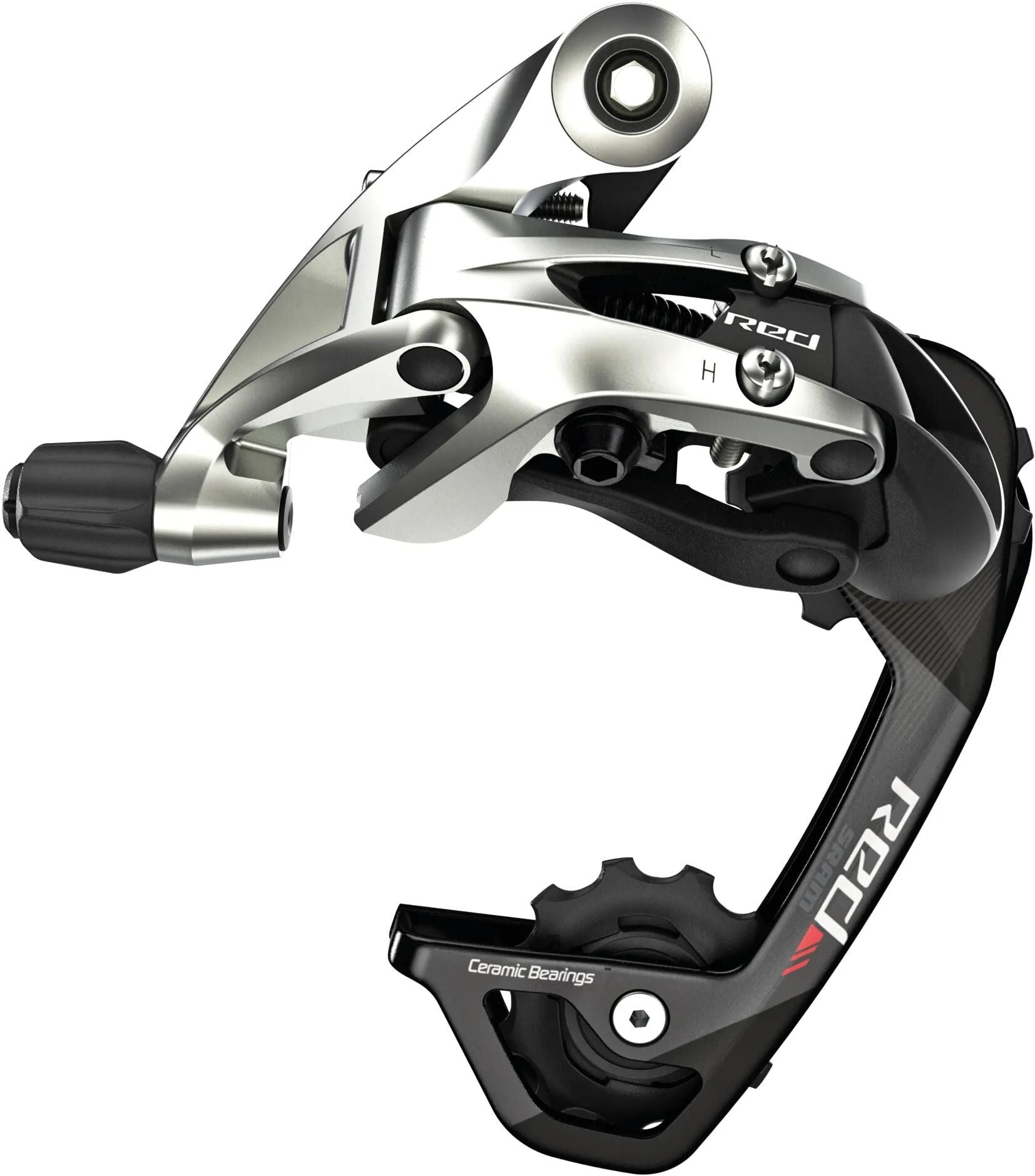 Sram schaltwerk red 22 rear derailleur red 22 car. ti. med. grey b