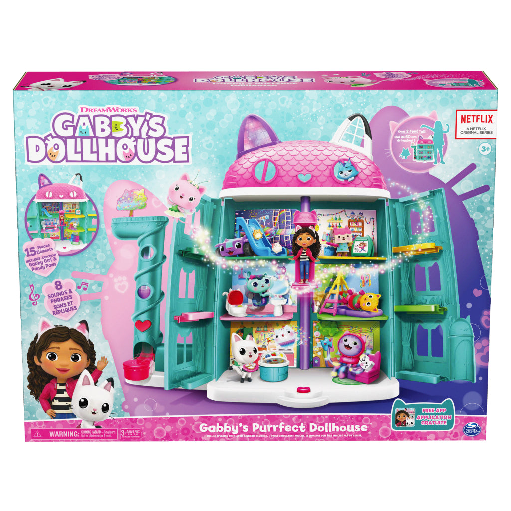 Gabby's poppenhuis Gabby #039;s Purrfect poppenhuis + geluid