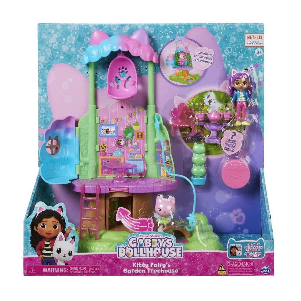 Gabby's poppenhuis Gabby #039;s poppenhuis Kitty's Fairy's Garden boomhut