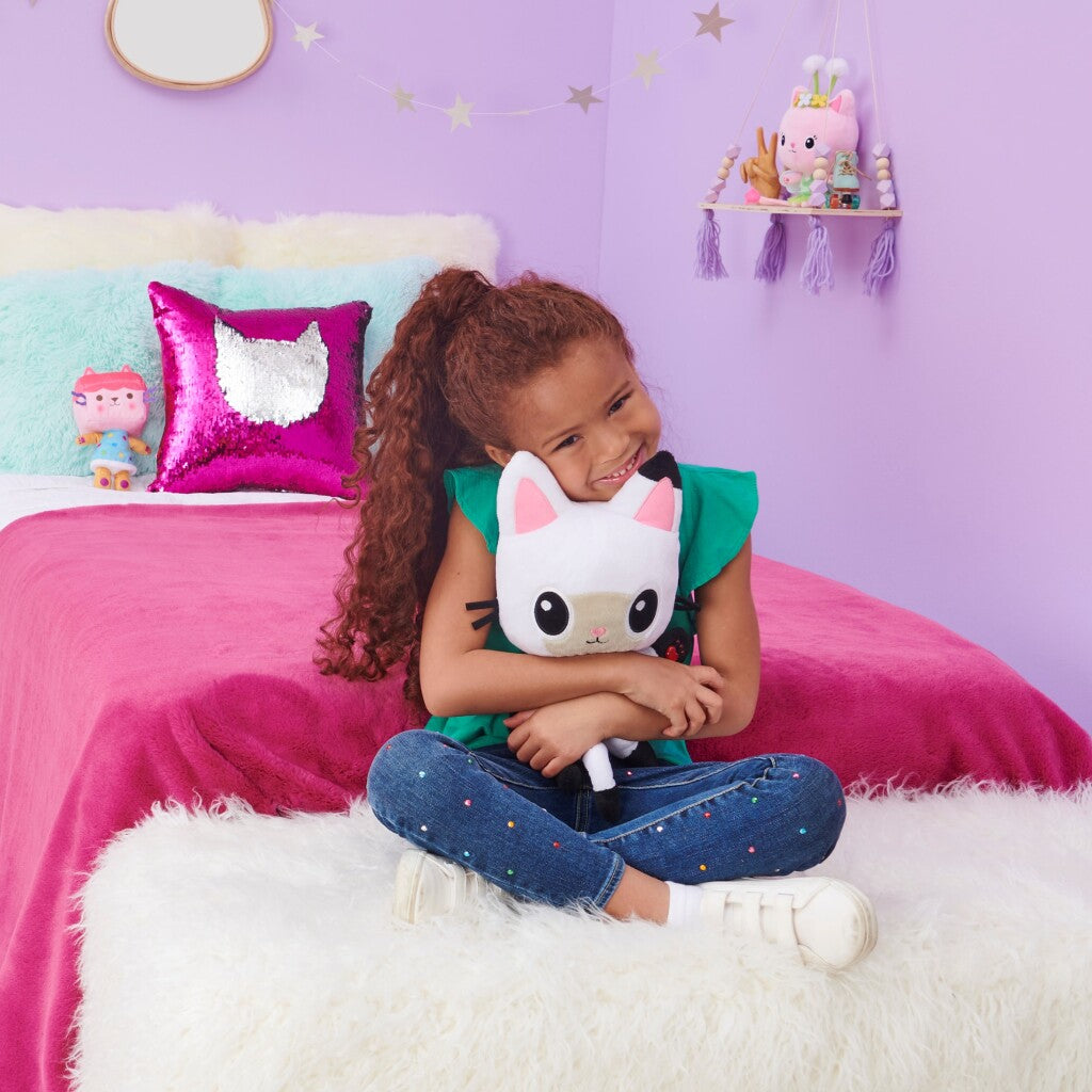 Gabby's Poppenhuis Gabby #039;s Poppenhuis Knuffel Pandy Piek met Geluid 33 cm