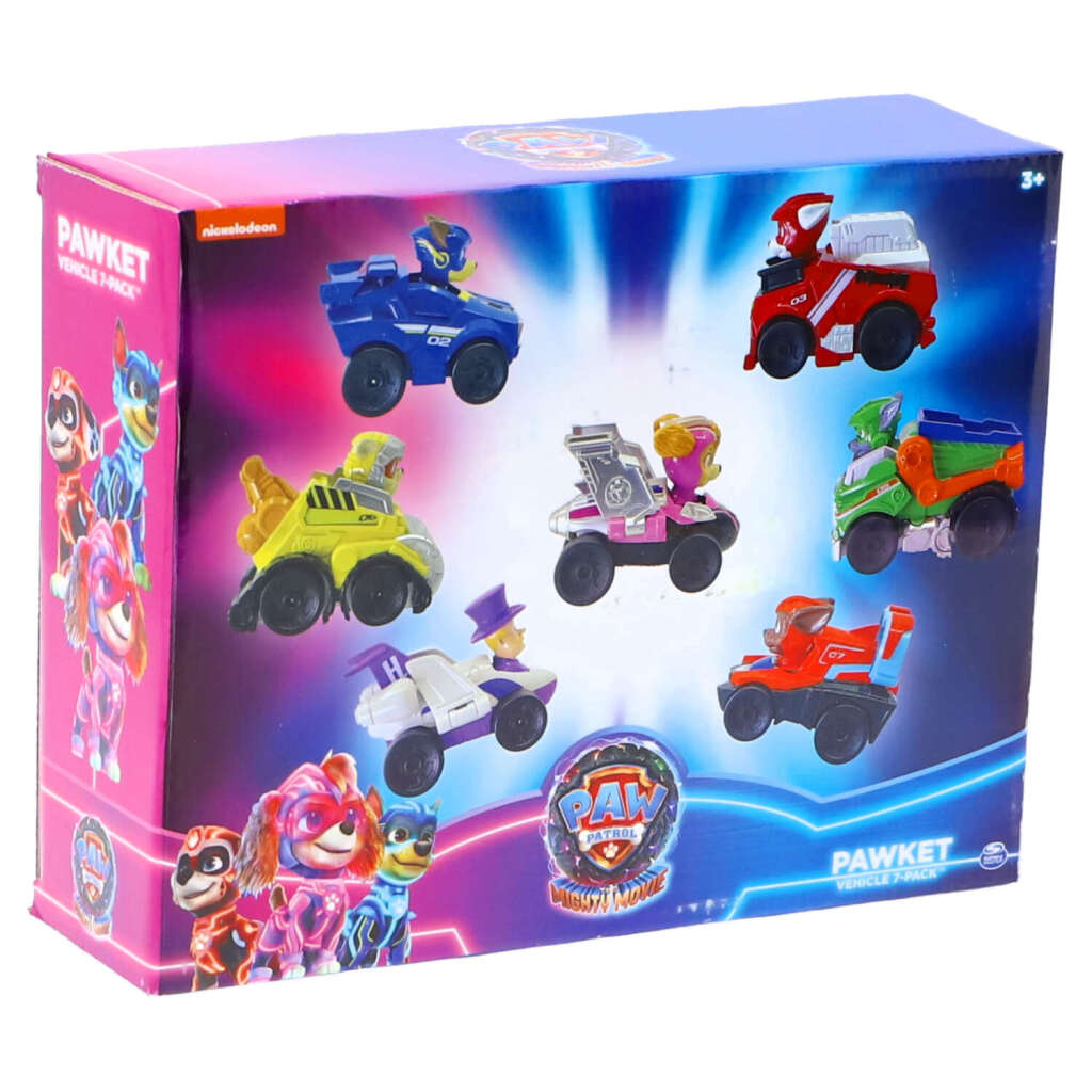 Paw Patrol Paw Patrol Movie Squad Racers 7-pack
