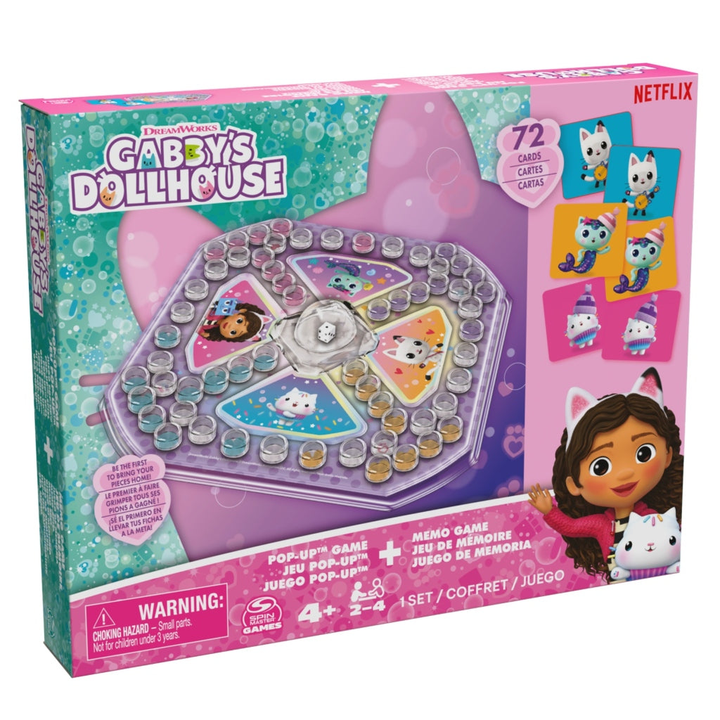 Gabby's poppenhuis gabby #039;s poppenhuis memo en pop-up spel