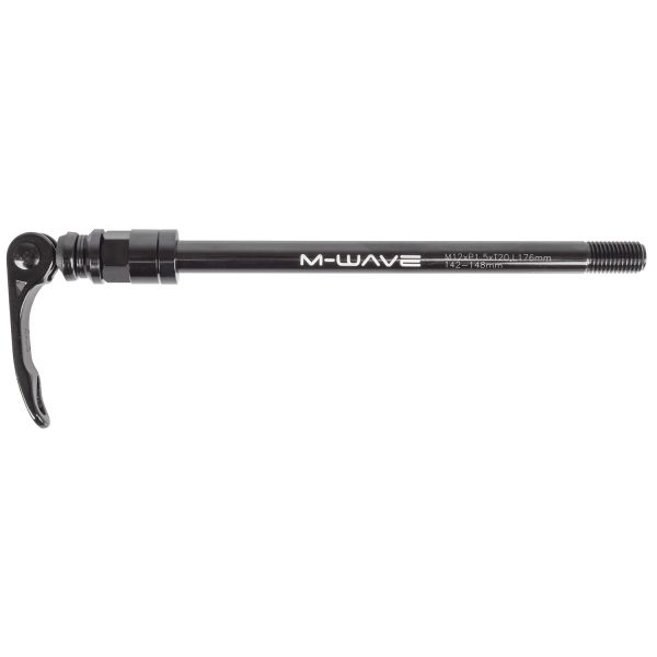 axe traversant porte-bagages arrière 142-148 x 12 mm 1,5 mm noir