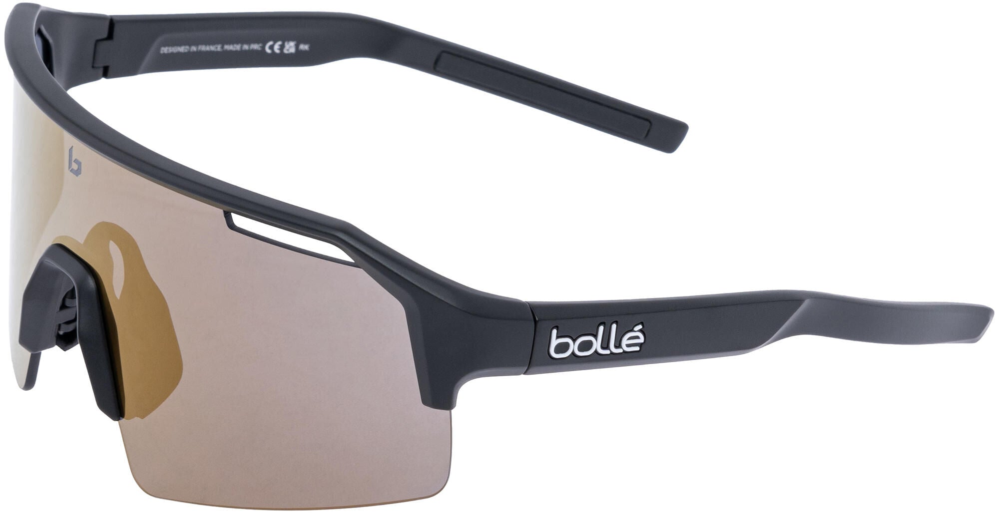 Bollé sportbril c-shifter glasses c-shifter black matte tns gold