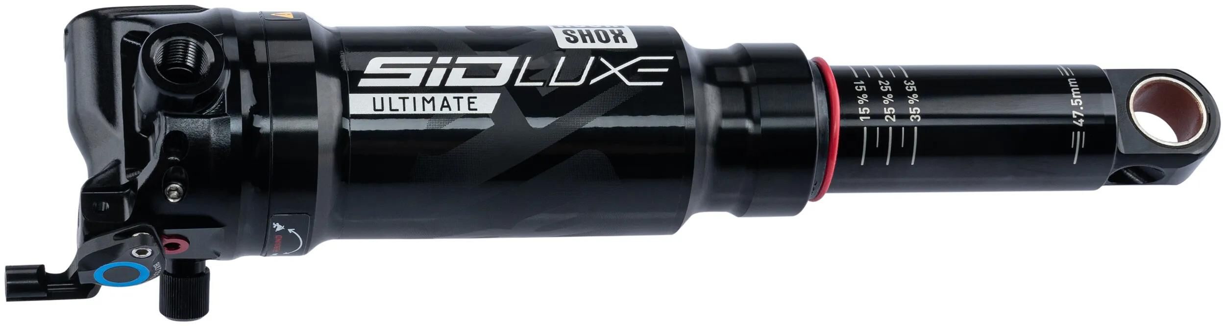 Rockshox federbein sidluxe ultimate 2p rear shock rs sidluxe ult.2p 185 x 47,5mm