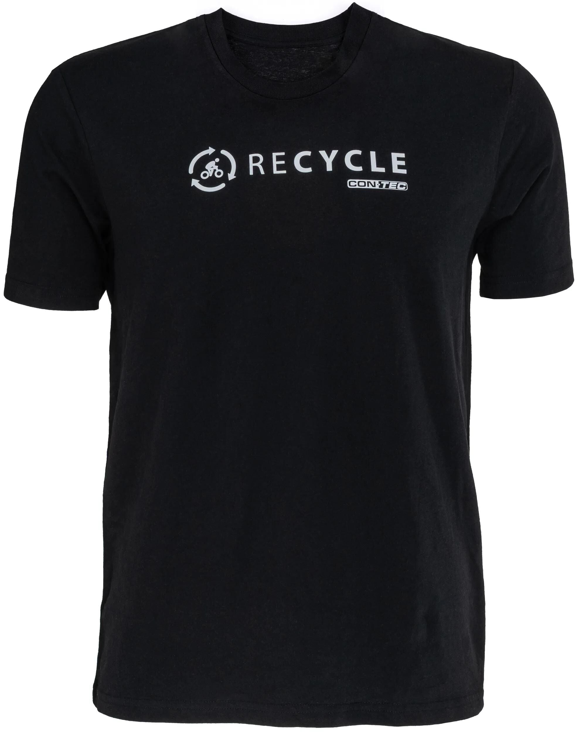 Contec t-shirt re.cycle ct t-shirts re.cycle black gr. m