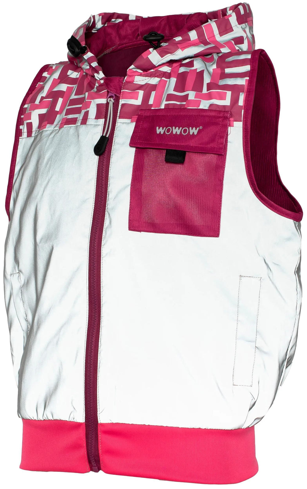 Wowow weste yoho jacket pink fr reflective children yoho pink gr.l